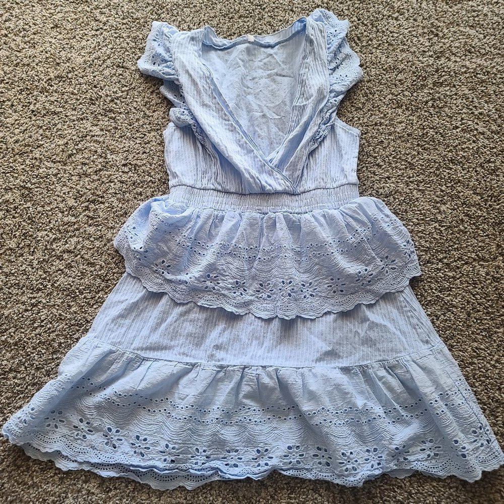 Blue dress